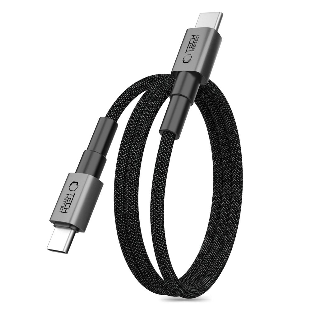 Tech-Protect Ultraboost DNA MagTwist USB-C PD Cable 100W / 5A 100 cm - Grayeng