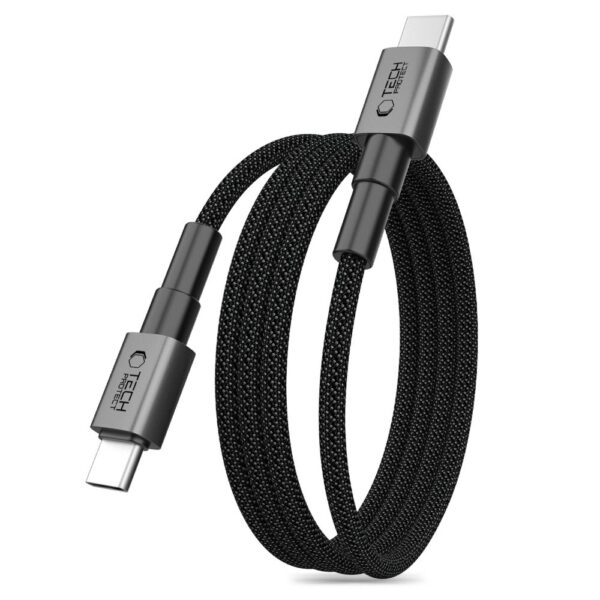 Tech-Protect Ultraboost DNA MagTwist USB-C PD Cable 100W / 5A 200 cm - Grayeng