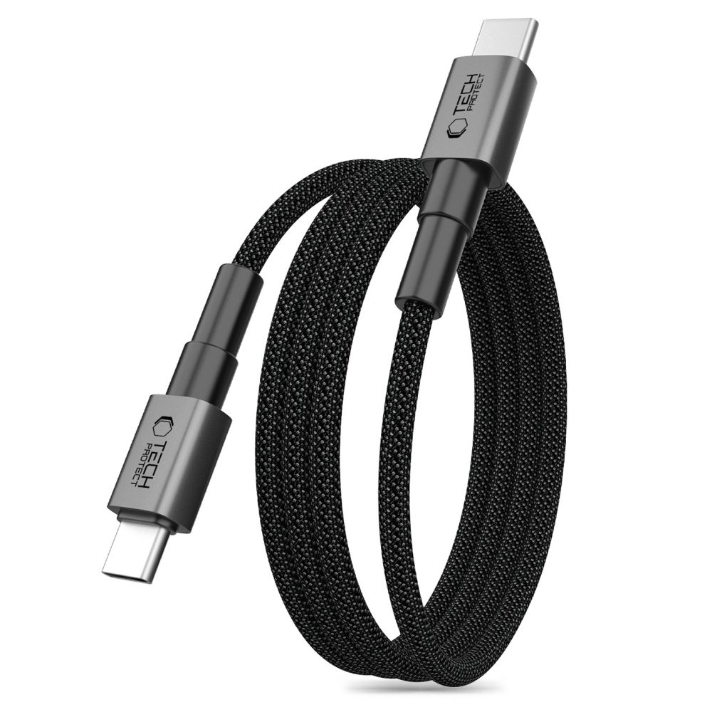 Tech-Protect Ultraboost DNA MagTwist USB-C PD Cable 100W / 5A 200 cm - Grayeng