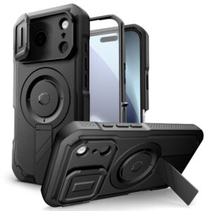 Tech-Protect Kevlar MagSafe case for iPhone 17 Pro - blackeng