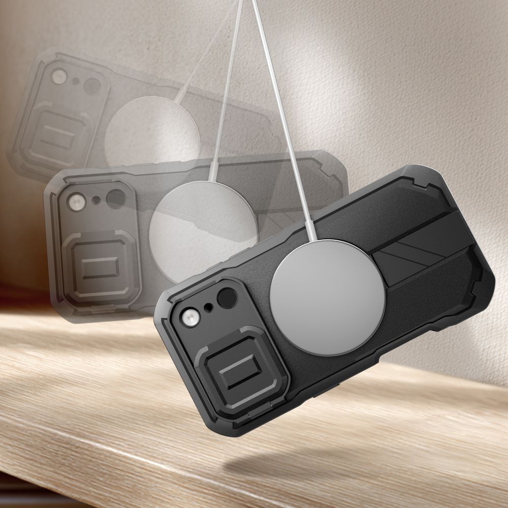 Tech-Protect Kevlar MagSafe Case for iPhone 17 Pro Max - Blackeng