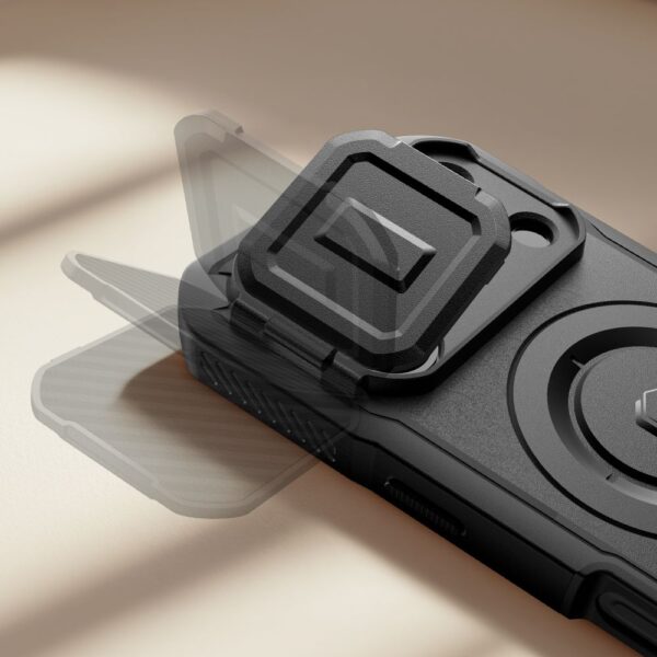Tech-Protect Kevlar MagSafe Case for iPhone 17 Pro Max - Blackeng
