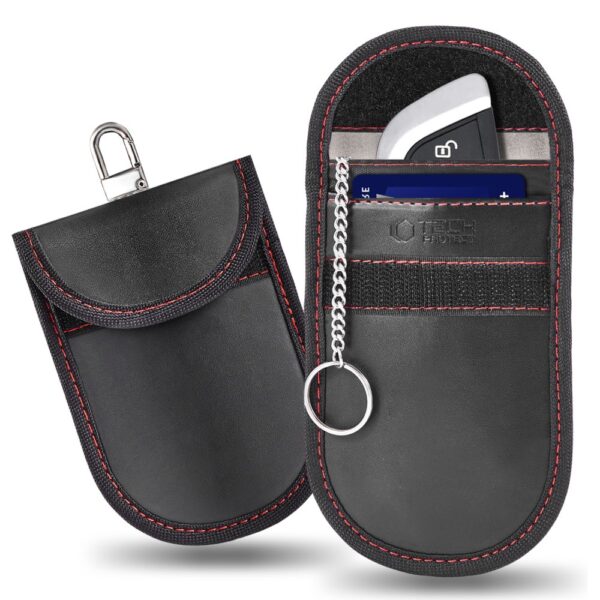 Tech-Protect KLR100 RFID Case - Black and Redeng