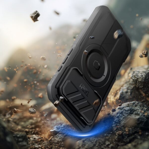 Tech-Protect Kevlar MagSafe Case for iPhone 17 Air - Blackeng