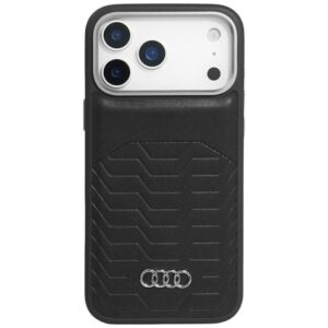 Audi GT Synthetic Leather MagSafe case for iPhone 17 Pro - blackeng