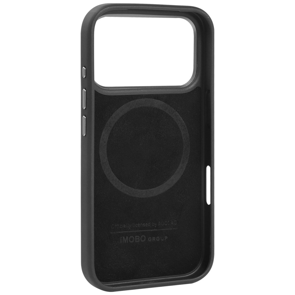 Audi R8 Genuine Leather MagSafe Case for iPhone 17 Pro - Black and Redeng