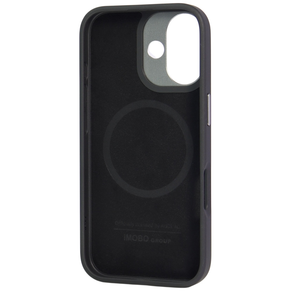 Audi RSQ Carbon Fiber Sport Red Circle MagSafe Case for iPhone 17 - Blackeng