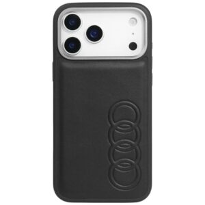 Audi TT Synthetic Leather MagSafe case for iPhone 17 Pro - blackeng