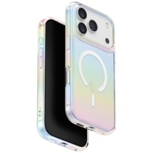 Uniq Iridescia Magclick Charging Case for iPhone 17 Pro - Multicoloreng