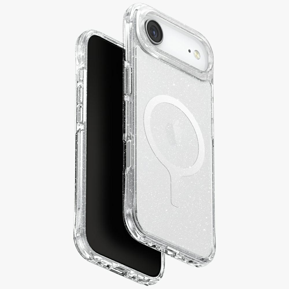 Uniq LifePro Xtreme Magclick Charging Case for iPhone 17 Air - Transparent-Glittereng