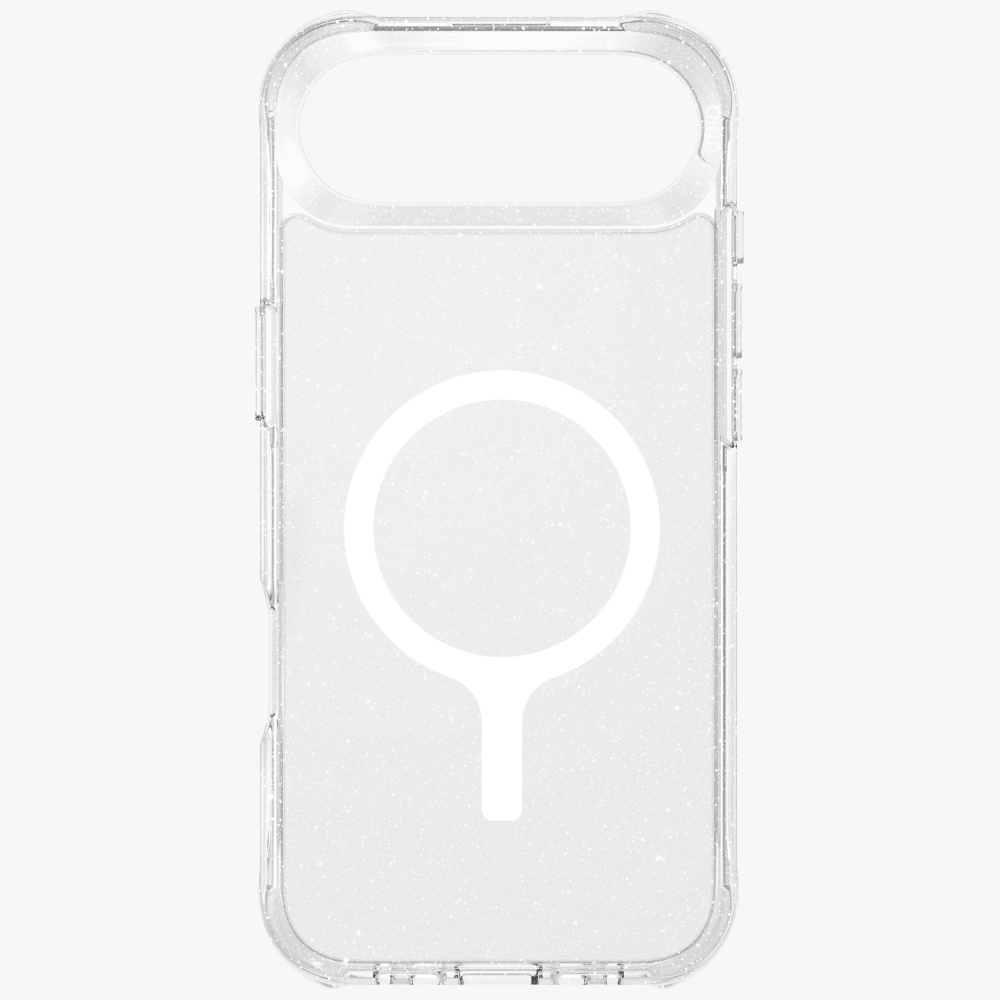 Uniq LifePro Xtreme Magclick Charging Case for iPhone 17 Air - Transparent-Glittereng
