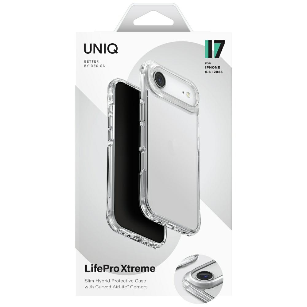 Uniq Lifepro Xtreme Case for iPhone 17 Air Transparenteng