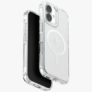 Uniq LifePro Xtreme Magclick Charging Case for iPhone 17 - Transparent-Glittereng