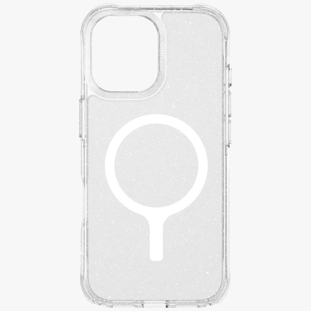 Uniq LifePro Xtreme Magclick Charging Case for iPhone 17 - Transparent-Glittereng