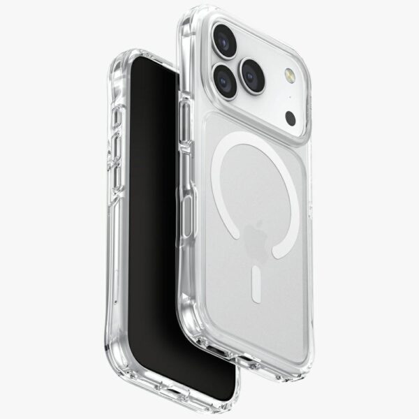 Uniq LifePro Xtreme Magclick Charging Case for iPhone 17 Pro - Clear-Glittereng