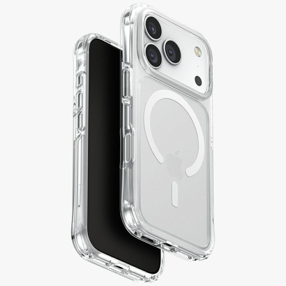 Uniq LifePro Xtreme Magclick Charging Case for iPhone 17 Pro - Clear-Glittereng