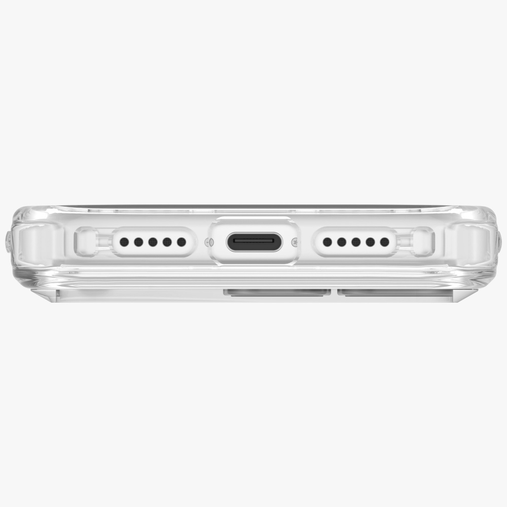 Uniq LifePro Xtreme Magclick Charging Case for iPhone 17 Pro - Clear-Glittereng