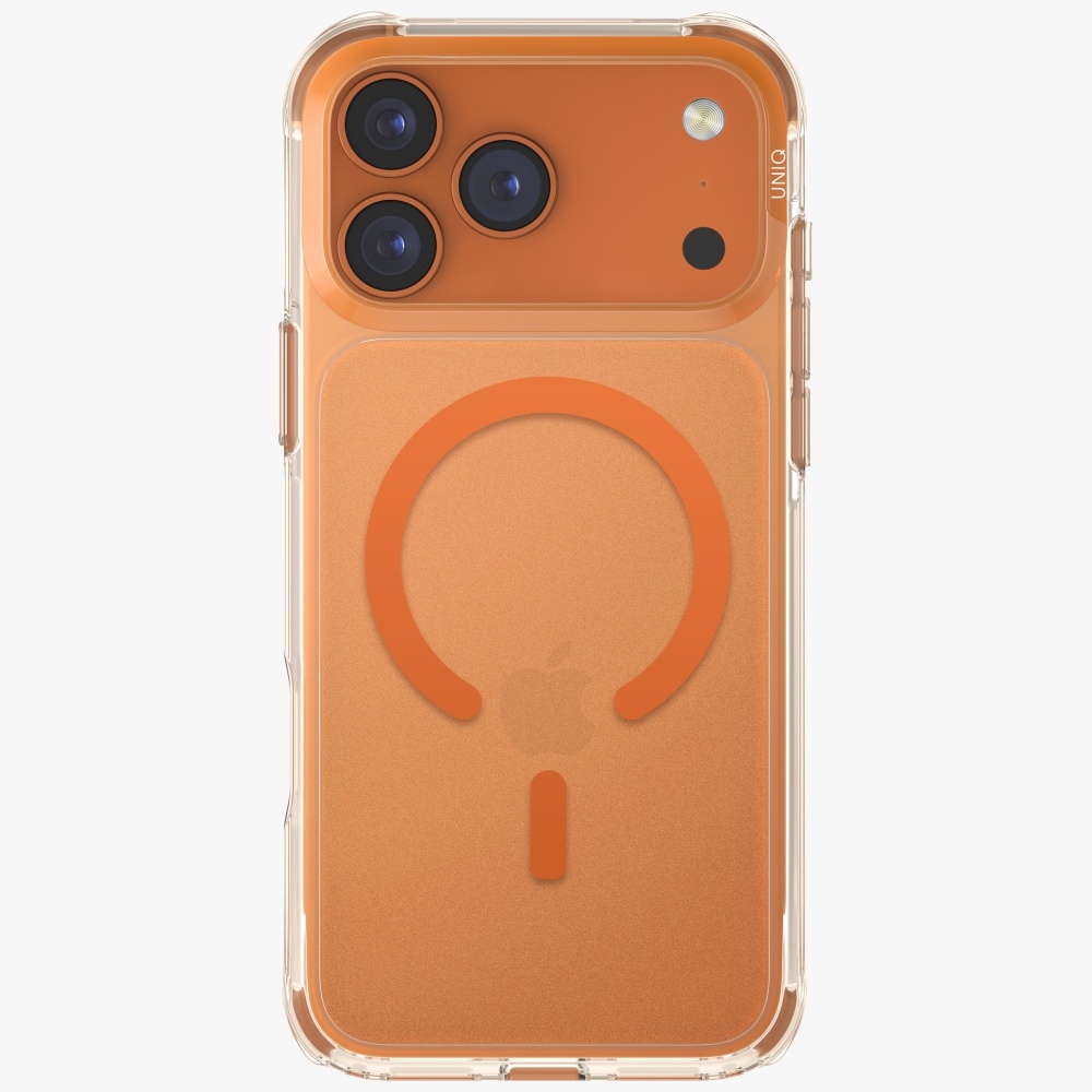Uniq LifePro Xtreme Magclick Charging Case for iPhone 17 Pro Max - Orangeeng