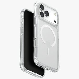 Uniq LifePro Xtreme Magclick Charging Case for iPhone 17 Pro Max - Clear-Glittereng