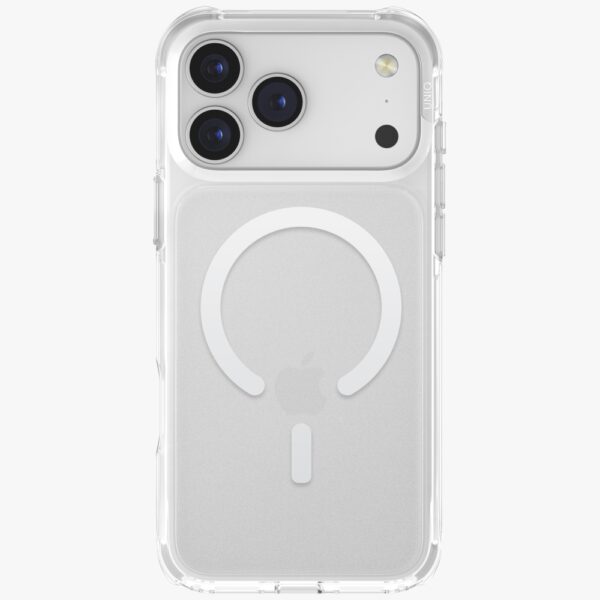 Uniq LifePro Xtreme Magclick Charging Case for iPhone 17 Pro Max - Clear-Glittereng