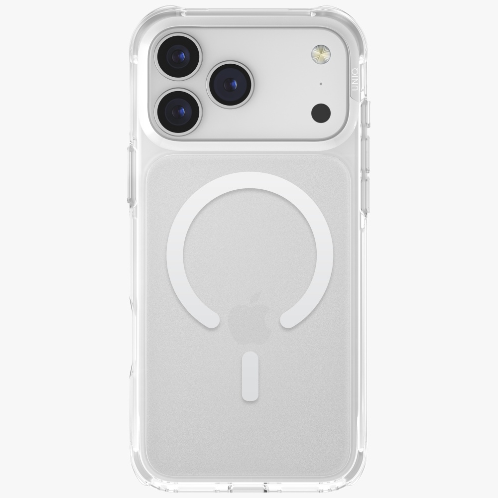 Uniq LifePro Xtreme Magclick Charging Case for iPhone 17 Pro Max - Clear-Glittereng