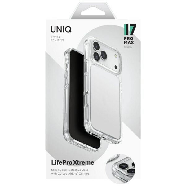 Uniq Lifepro Xtreme Case for iPhone 17 Pro Max - Transparenteng