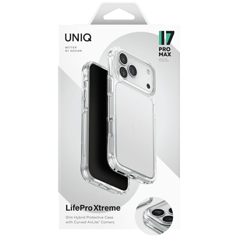 Uniq Lifepro Xtreme Case for iPhone 17 Pro Max - Transparenteng