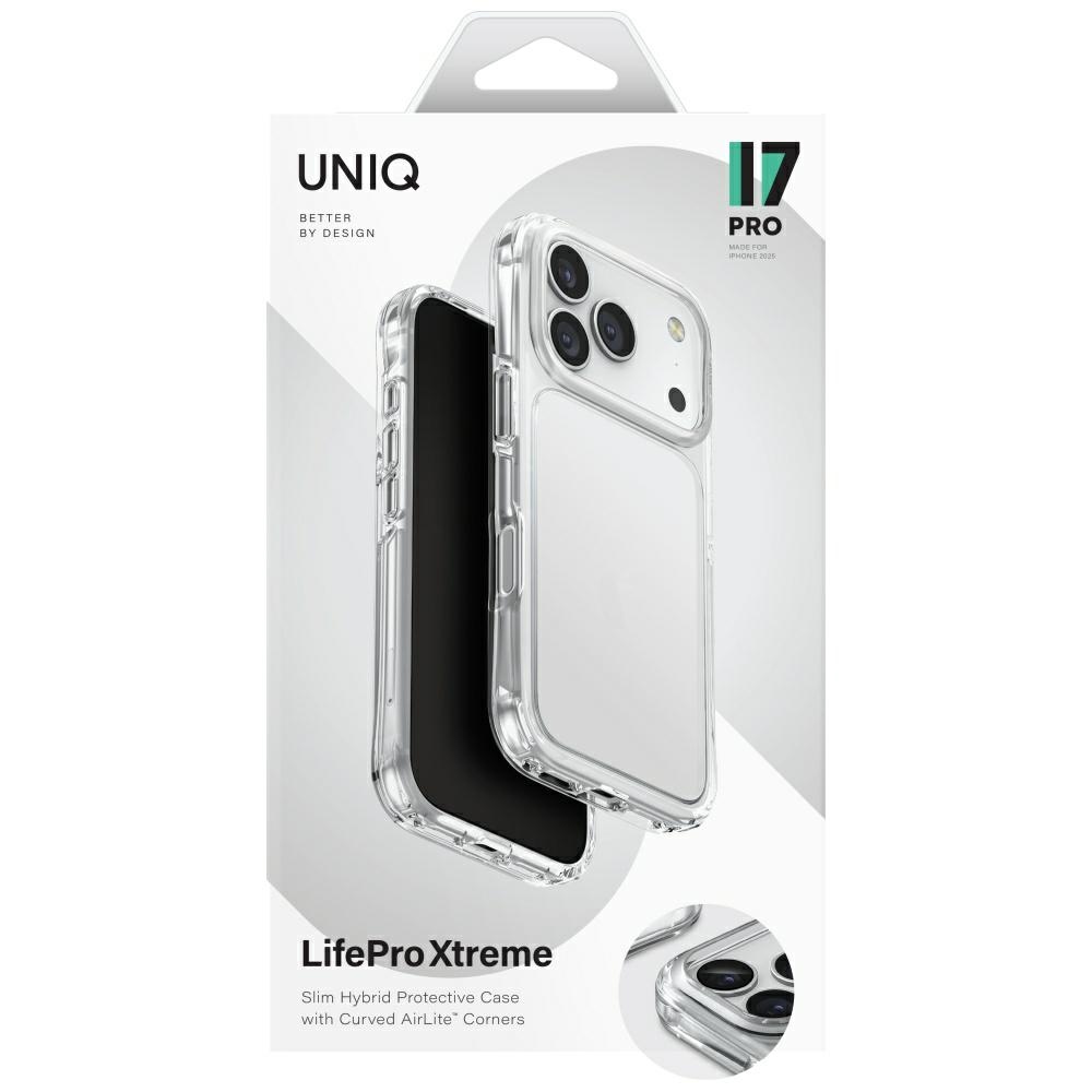 Uniq Lifepro Xtreme Case for iPhone 17 Pro - Transparenteng