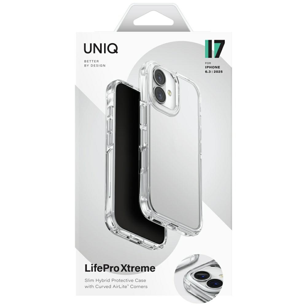 Uniq Lifepro Xtreme Case for iPhone 17 - Transparenteng