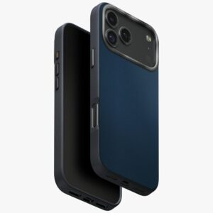 Uniq Lyden DS Case for iPhone 17 Pro Max Magclick Charging - Blue and Blackeng