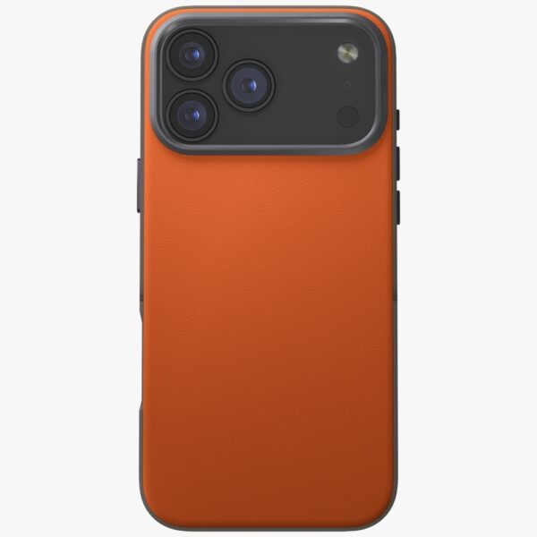 Uniq Lyden DS Case for iPhone 17 Pro Max Magclick Charging - Orange-Grayeng