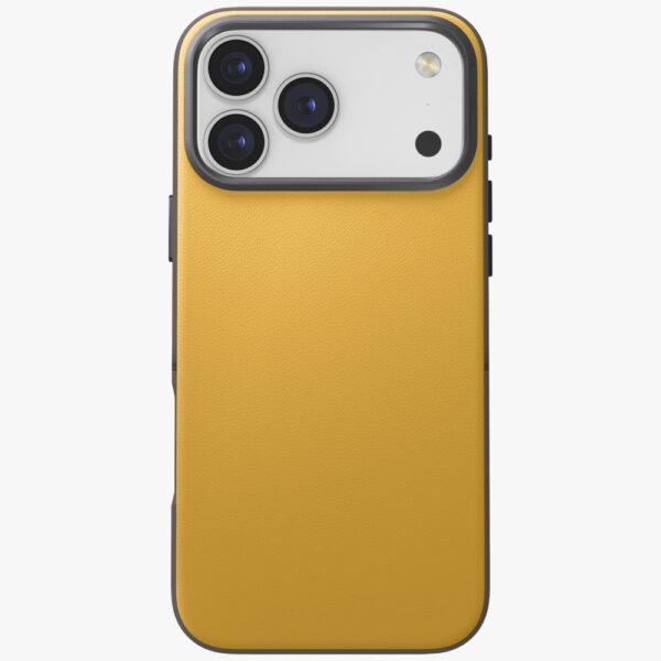 Uniq Lyden DS Case for iPhone 17 Pro Max Magclick Charging - Yellow-Grayeng