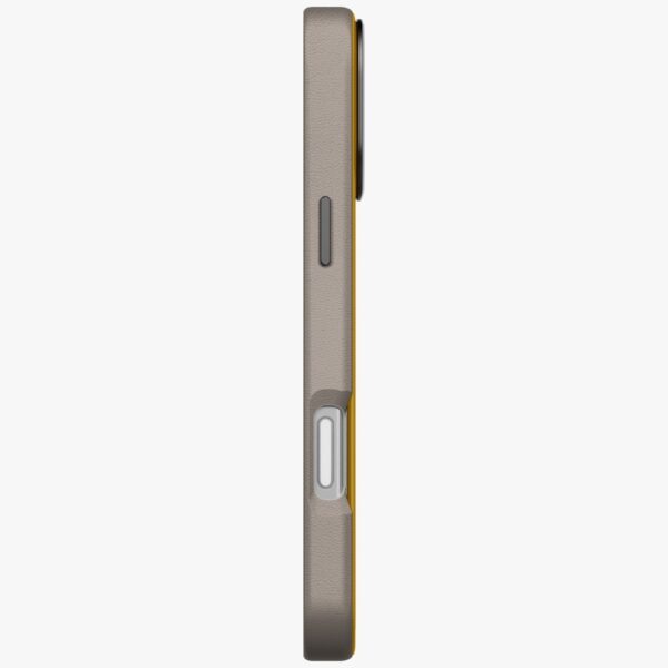 Uniq Lyden DS Case for iPhone 17 Pro Max Magclick Charging - Yellow-Grayeng