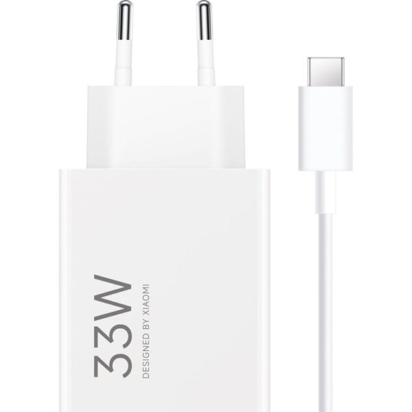 Xiaomi MDY-16-EF 1xUSB-A 33W Wall Charger with 3A USB-C Cable - Whiteeng