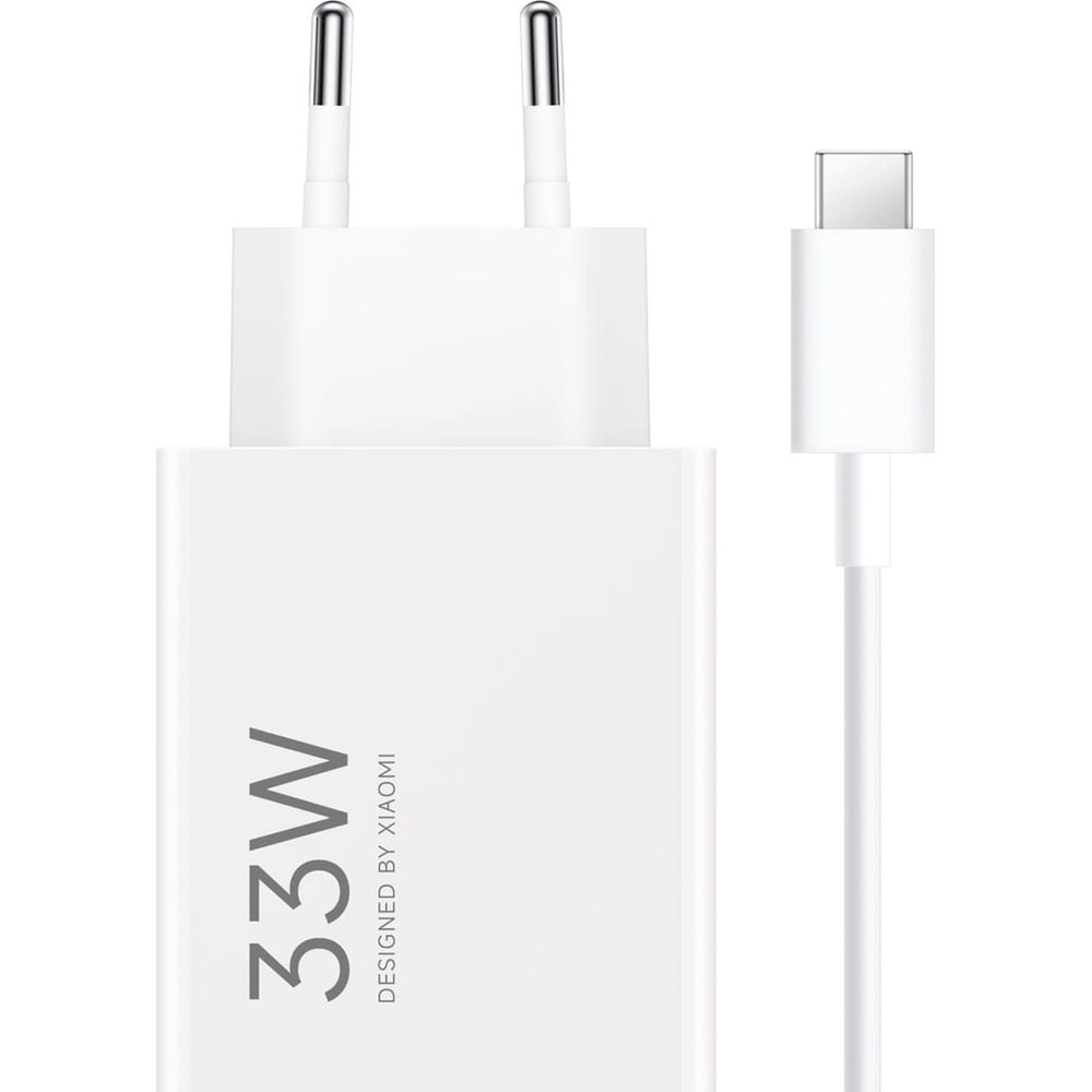 Xiaomi MDY-16-EF 1xUSB-A 33W Wall Charger with 3A USB-C Cable - Whiteeng