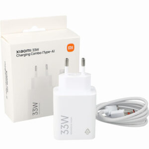 Xiaomi MDY-16-EF 1xUSB-A 33W Wall Charger with 3A USB-C Cable - Whiteeng