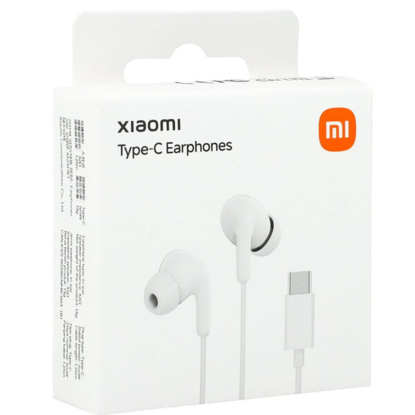 Xiaomi BHR8931GL In-Ear Wired Headphones USB-C with Remote Control - Whiteeng