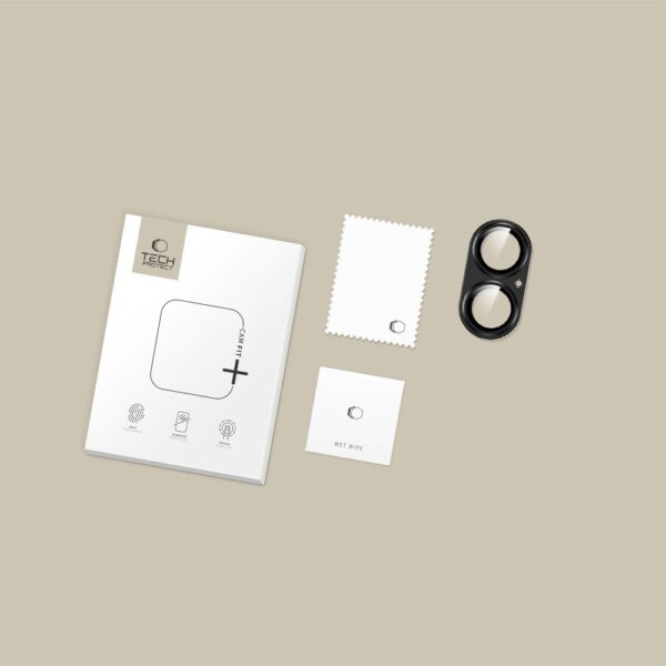Tech-Protect Camfull Fit+ Camera Cover for iPhone 17 - Blackeng