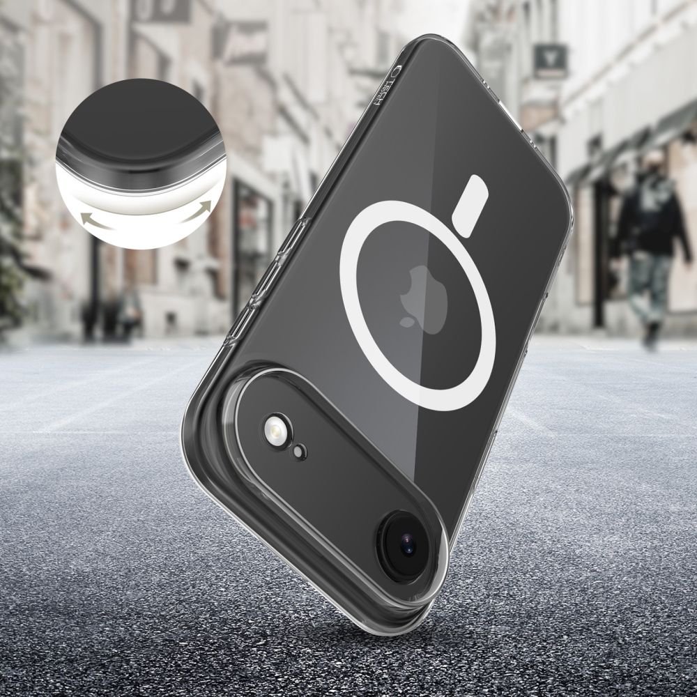 Tech-Protect FlexAir MagSafe Case for iPhone 17 Air - Cleareng