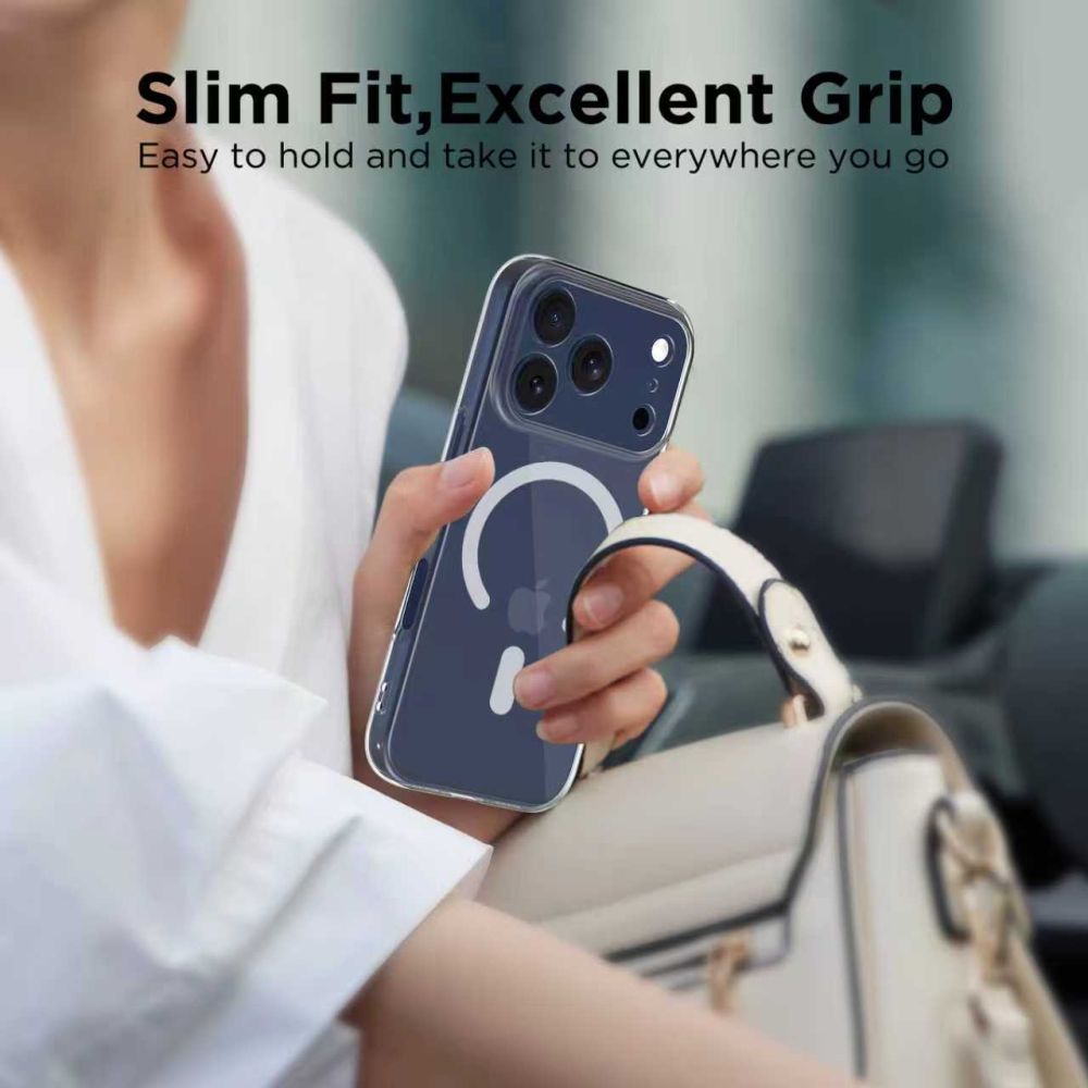 Tech-Protect FlexAir MagSafe Case for iPhone 17 Pro Max - Cleareng