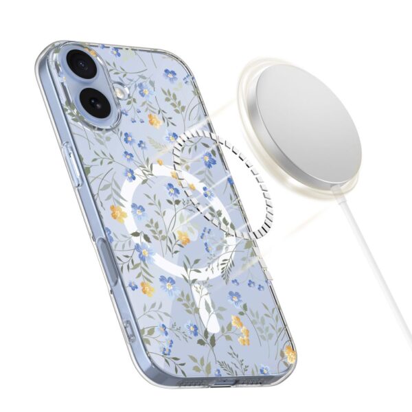 Tech-Protect FlexAir MagSafe Case for iPhone 17 - Daisies with Leaveseng