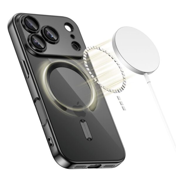 Tech-Protect MagFlex MagSafe Case for iPhone 17 - Clear Blackeng