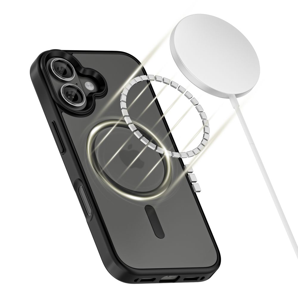 Tech-Protect MagMat XT 4-set MagSafe case for iPhone 17 - matte blackeng