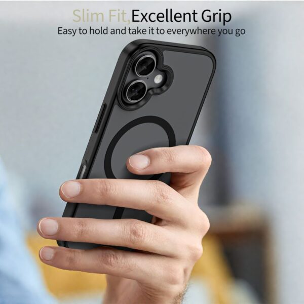 Tech-Protect MagMat XT 4-set MagSafe case for iPhone 17 - matte blackeng