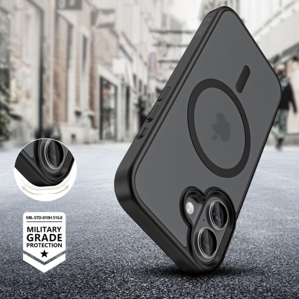 Tech-Protect MagMat XT 4-set MagSafe case for iPhone 17 - matte blackeng