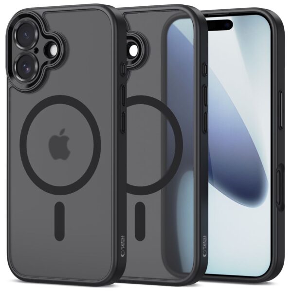 Tech-Protect MagCam MagSafe Case for iPhone 17 - Matte Blackeng