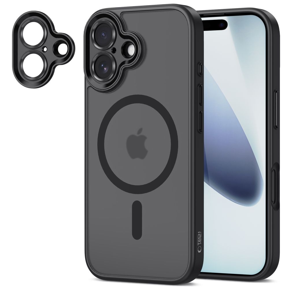 Tech-Protect MagCam MagSafe Case for iPhone 17 - Matte Blackeng