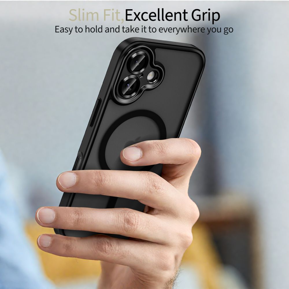 Tech-Protect MagCam MagSafe Case for iPhone 17 - Matte Blackeng