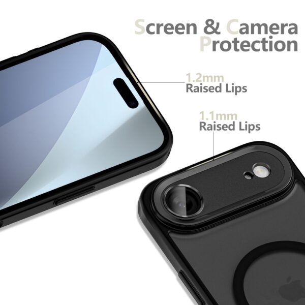 Tech-Protect MagCam MagSafe Case for iPhone 17 Air - Matte Blackeng