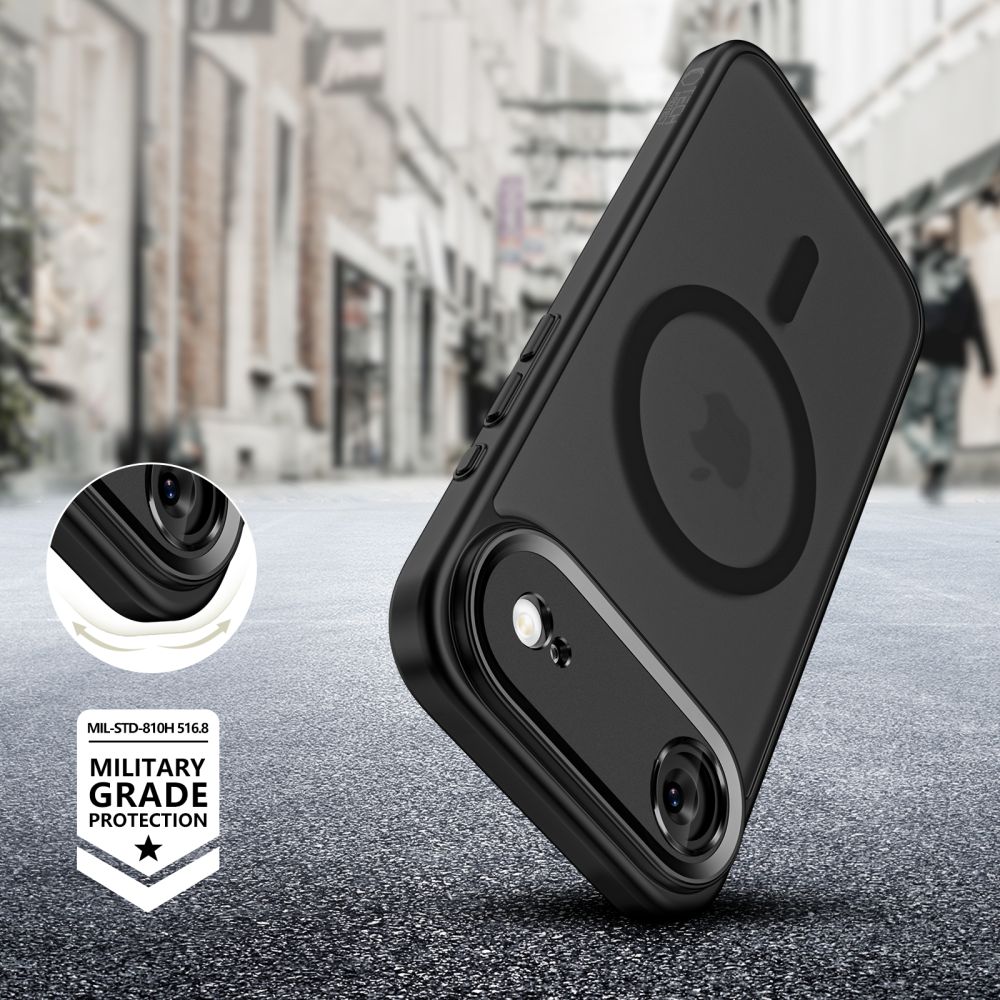 Tech-Protect MagCam MagSafe Case for iPhone 17 Air - Matte Blackeng